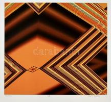 Marosi György (1964- ): Rhombus. C-print, papír, jelzett, számozott (5/6), 27×29 cm