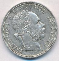Ausztria 1887. 1Fl Ag "Ferenc József" T:2 Austria 1887. 1 Florin Ag "Franz Joseph" C:XF  Krause KM#2222