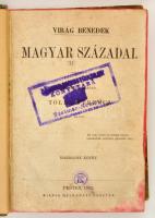 Virág Benedek magyar századai. Második kiadás Toldy Ferenc által. III-V. kötet egybekötve. Pest, 186...