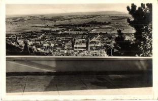 6 db RÉGI magyar és történelmi magyar városképes lap (Makó, Pécs, Rimaszombat, Szigetújfalu), vegyes...