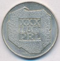 Lengyelország 1974. 200Zl Ag "A Lengyel Népköztársaság 30. évfordulója" T:2 Poland 1974. 200 Zlotych Ag "30th Anniversary - Polish Peoples Republic" C:XF Krause Y#72