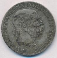 Ausztria 1900. 5K Ag "Ferenc József" T:2-,3  Austria 1900. 5 Corona Ag "Franz Joseph" C:VF,F  Krause KM#2807