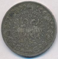 Ausztria 1900. 5K Ag "Ferenc József" T:2-,3 
Austria 1900. 5 Corona Ag "Franz Joseph...