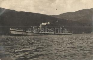 1916 Spitalschiff / A Tirol kórházhajó aknára futása után / K.u.K. Kriegsmarine, hospital ship after hitting a shell, photo (fl)