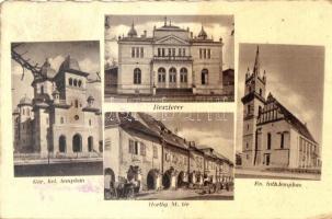 9 db RÉGI történelmi magyar városképes lap / 9 pre-1945 Historical Hungarian town-view postcards