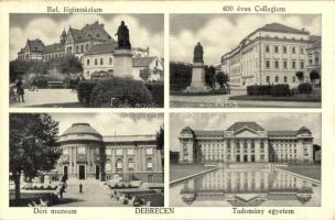 Debrecen - 4 db RÉGI magyar városképes lap / 4 pre-1945 Hungarian town-view postcards