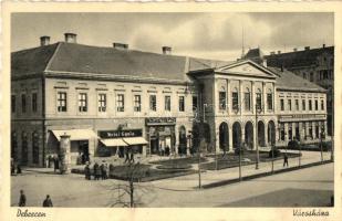 Debrecen - 4 db RÉGI magyar városképes lap / 4 pre-1945 Hungarian town-view postcards