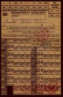 1945. Budapesti Közellátási Szelvényív + Budapesti húsjegy