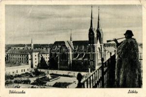 Békéscsaba - 10 db VEGYES városképes lap, vegyes minőség / 10 MIXED town-view postcards, mixed quality