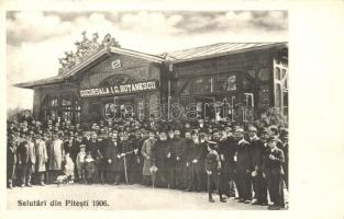 1906 Pitesti, Sucursala I. G. Butanescu / brewery