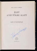 Dr. Lányi György: Élet a viz tükre alatt. Bp., 1961, Gondolat. Kiadói egészvászon-kötés, kiadói szak...