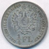 1860B 1/4Fl Ag "Ferenc József" T:2,2-
Adamo M12