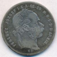 1878KB 1Ft Ag "Ferenc József / Középcímer" Körmöcbánya T:3 Hungary 1878KB 1 Forint Ag "Franz Joseph" Kremnitz C:F Unger III.: 1464.a, Huszár: 2138., Adamo M15