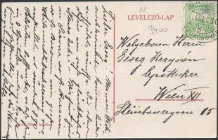 Sárvár, Báró Hatvany Béla (Hatvany-Deutsch) kastély, Cukorgyári kastély, Hesz Alfréd kiadása (vágott...