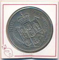 Niue 1987. 5$ Cu-Ni "24. Olimpiai Tenisz Játékok Szöul - Steffi Graf" tanúsítvánnyal T:1-,...