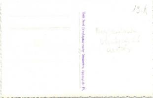 1940 Nagyszalonta, Salonta; Országzászló avatás, magyar katonák sorfala. Központi szálloda, kávéház ...