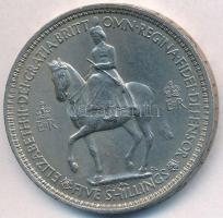 Vegyes: Nagy-Britannia 1953. 5Sh (Crown) Cu-Ni "II. Erzsébet királynő koronázása" + Niue 1988. 5$ Cu-Ni "John F. Kennedy" tanúsítvánnyal T:1,1-,2 kis ph. Mixed: Great Britain 1953. 5 Shilling (Crown) Cu-Ni "Coronation of Queen Elizabeth II" + Niue 1988. 5 Dollars Cu-Ni "John F. Kennedy" with certificate C:UNC,AU,XF small edge error Krause KM#17, KM#894