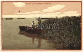 Balatoni élet, Vadkacsa vadászat / Wild Duck hunting in Lake Balaton