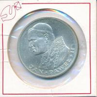 Vegyes: Lengyelország 1983MW 1000Zl Ag "II. János Pál pápa látogatása" + Amerikai Egyesült Államok  2005. "50th Anniversary - Crystal Cathedral Ministries (50. éves a Kristály Katedrális Lelkészség)" aranyozott fém emlékérem (33mm) T:1-,2 Mixed: Poland 1983MW 1000 Zlotych Ag "Visit of Pope John Paul II" + USA 2005. "50th Anniversary - Crystal Cathedral Ministries" gold plated metal commemorative medal (33mm) C:AU,XF