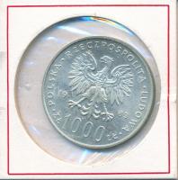 Vegyes: Lengyelország 1983MW 1000Zl Ag "II. János Pál pápa látogatása" + Amerikai Egyesült...