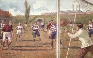 Régi idők focija / Old time football match, B.K.W.I. 459-2. s: E. O. Braunthal, E. Ranzenhofer