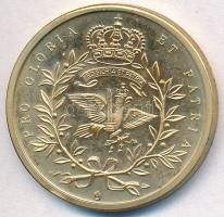 Németország 1991. "Friedrich II der Grosse (A nagy II Frigyes)" aranyozott Cu-Ni emlékérem...