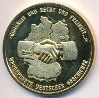 Németország 1991. "Friedrich II der Grosse (A nagy II Frigyes)" aranyozott Cu-Ni emlékérem...