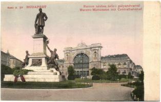 Budapest VII. Keleti pályaudvar, Baross szobor (EK)