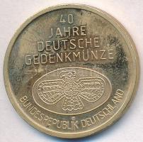 NDK 1990A 20M Cu-Ni "A Brandenburgi kapu megnyitása" + 1992. "40. Jahrestag Silberfün...