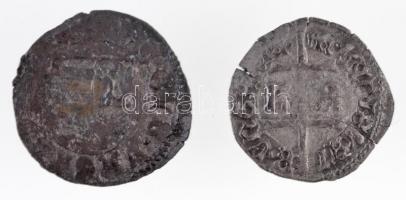 1440K-R Denár Ag (0,43g) + 1442-1443? Denár Ag "V. László (mint trónigénylő)" (0,8g)
Husz...