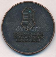 Kanada 1966. "Szabadságot Magyarországnak 1956-1966 / Emlékül azoknak, akik soha nem adták meg ...