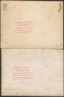 cca 1930-1950 Díjnyertes kutyák fotói, 6 db, egy kivételével hátuljukon pecséttel jelzettek, 14,5×18...