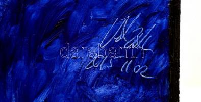 Vasanits Zoltán (1971- ): Búcsúzás. Olaj, farost, jelzett, 40×30 cm