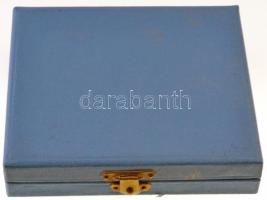 1978. "Magyar Bélyeggyűjtők Országos Szövetsége Budapest" Br plakett eredeti tokban, hátol...