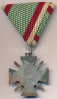 "Tűzkereszt I. fokozata" modern kitüntetés másolat, mellszalaggal (modern copy) T:2 kopott...