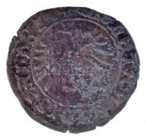 1444. Denár Ag "I. Ulászló" (0,66g) T:2-,3 patina
Huszár: 609., Unger I.: 475