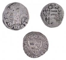 1333. Denár Ag (0,49g) + 1338. Denár Ag (0,66g) + 1339-1342. Denár Ag "Károly Róbert" (0,7...