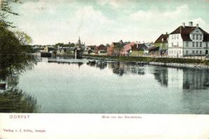 Tartu, Dorpat; Blick von der Steinbrücke