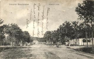 Bodófalva, Bodovice; Kossuth utca / street view (EK)