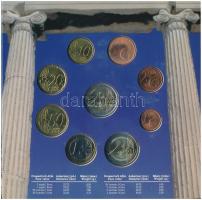 Görögország 2004. 1c-2E (8x) forgalmi sor "Olimpia" karton tokban T:1
Greece 2004. 1 Cent...