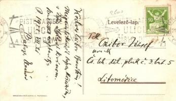 Pozsony, Pressburg, Bratislava; Református keresztyén templom. Angermayer Károly kiadása / Calvinist...