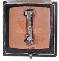 Német Harmadik Birodalom 1939. "Háborús Érdemkereszt I. Osztálya" ezüstözött fém kitünteté...