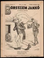 1899 Borsszem Jankó XXXII. évf., 1662. (42.) száma, kissé szakadt, javított, tűzött gerinccel.