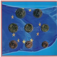 Ausztria 2002. 1c-2E (8x) forgalmi sor karton dísztokban T:1
Austria 2002. 1 Cent - 2 Euros (8x) co...