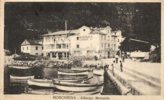Moscenicka Draga, Draga di Moschiena; Albergo Armanda, Ristorante Marina / hotel and restaurant (EK)