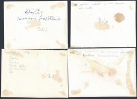 19 db fotó a spanyol polgárháborúból. Rajta magyar harcolók is. Nagyrészt későbbi nagyítás, egy két ...