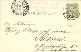 Kossuth Lajos, feladva születésének 100. évfordulóján 1902 szeptember 19-én