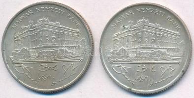 1993. 200Ft Ag "MNB" (2x) T:2