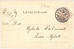 1899 Budapest XIV. Városliget, Állatkert. Nagy ragadozók háza, Divald Károly 402. sz. (EK)