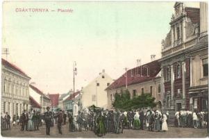 Csáktornya, Cakovec; Piac tér, Graner testvérek kiadása / market square (Rb)